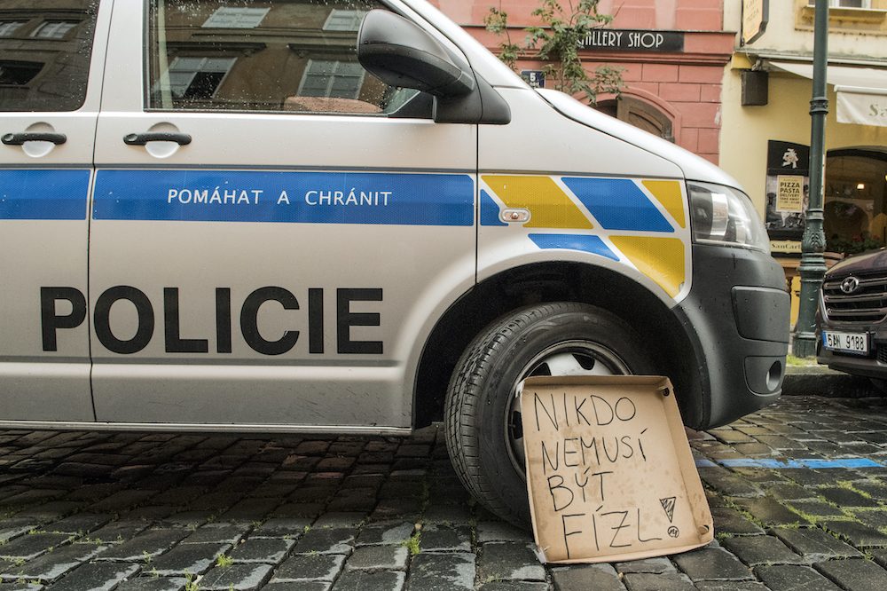 V Praze protestovaly stovky lidí proti policejnímu násilí