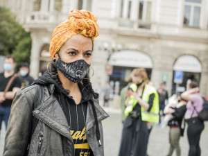 V Praze protestovaly stovky lidí proti policejnímu násilí