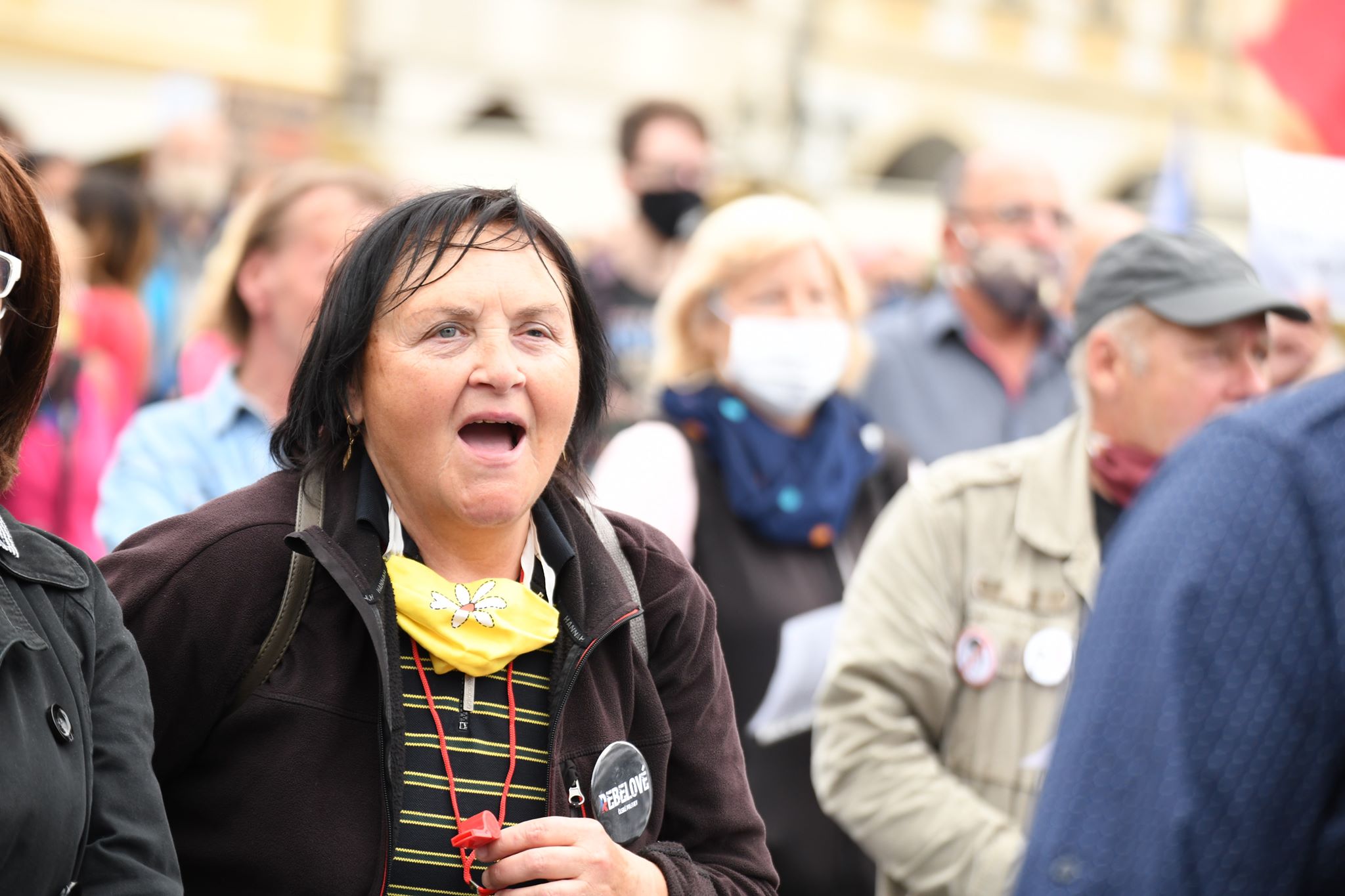 Demonstrace proti vládě