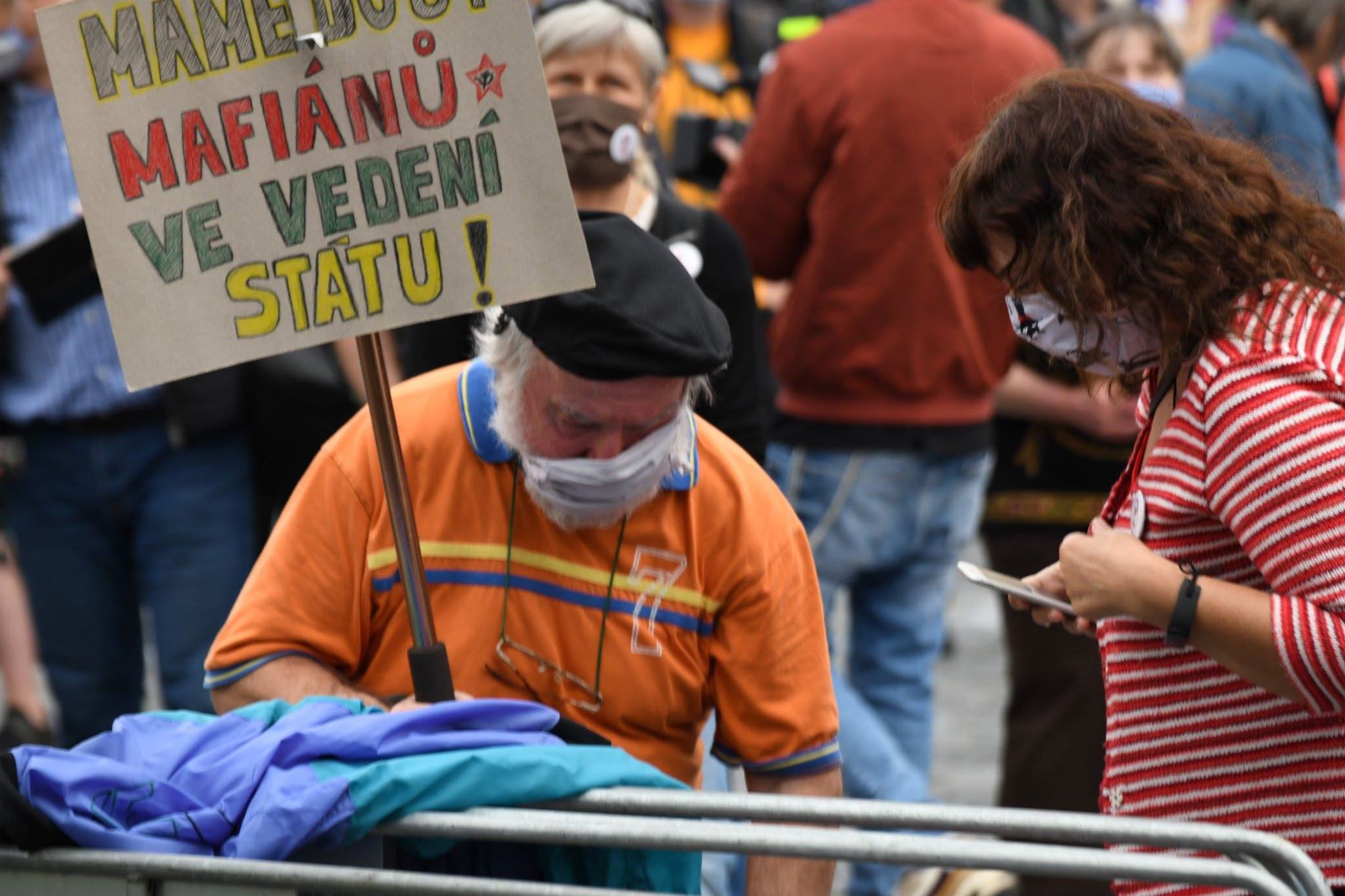 Demonstrace proti vládě