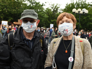 Demonstrace proti vládě