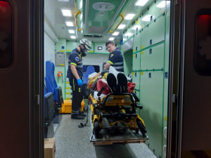 Večerní srážka dvou vlaků u Českého Brodu