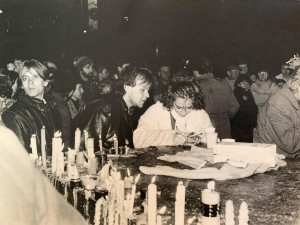 FOTOGALERIE: Listopad 1989 očima Richarda Beneše