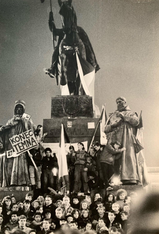 Listopad 1989 očima Richarda Beneše