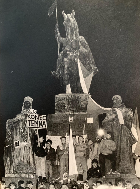 Listopad 1989 očima Richarda Beneše