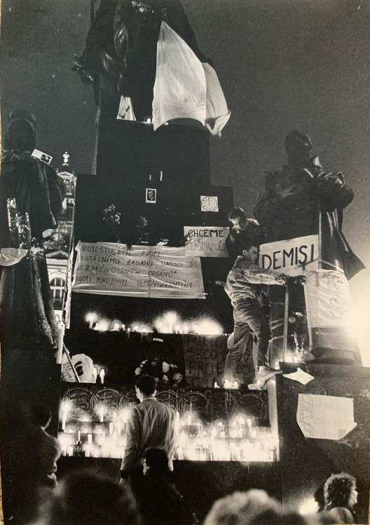 Listopad 1989 očima Richarda Beneše