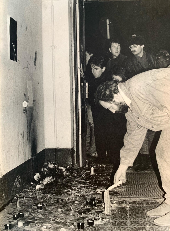 Listopad 1989 očima Richarda Beneše