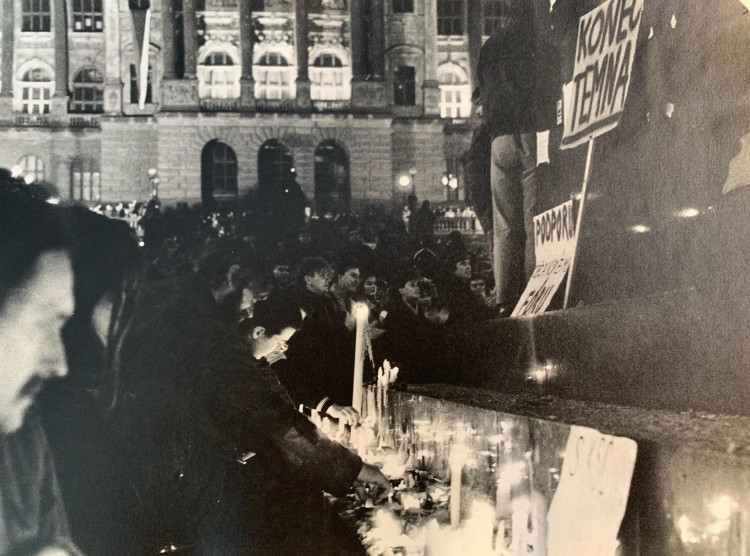 Listopad 1989 očima Richarda Beneše