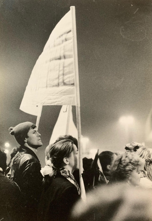 FOTOGALERIE: Listopad 1989 očima Richarda Beneše