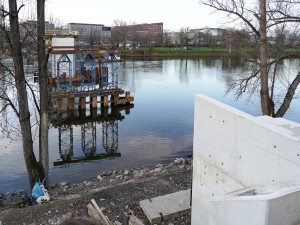 FOTOGALERIE: Štvanická lávka brzy propojí Karlín a Holešovice