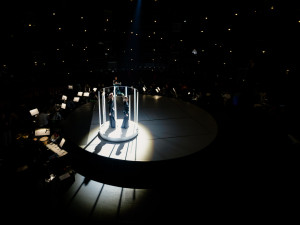 FOTOGALERIE: V zrekonstruovaném divadle Nová Spirála už zkoušejí nová představení