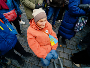 FOTOGALERIE: Demonstrace Milionu chvilek pro demokracii Zůstaňme demokratickým srdcem Evropy