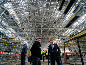 FOTOGALERIE: Tři roky rekonstrukcí. Podívejte se, jak to vypadá v Průmyslovém paláci