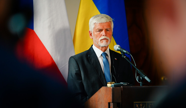 FOTOGALERIE: Prezident Pavel přijal na Hradě Zelenského