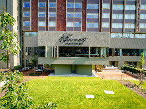 FOTOGALERIE: Bývalý InterContinental znovu otevřeli. Přístupný je i tunelem z náplavky