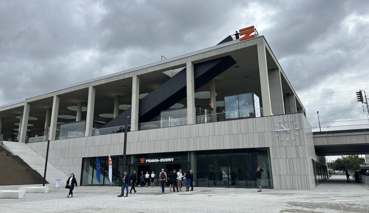 FOTOGALERIE: Praha má po čtyřiceti letech nové nádraží, Bubny jsou nejmodernější v Česku