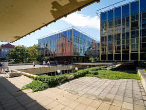 FOTOGALERIE: Oloupaná okna, zvlněná dlažba. Podívejte se, jak to vypadá v Pragerových kostkách