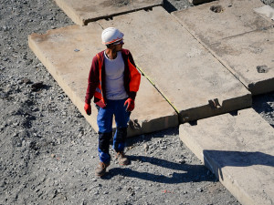 FOTOGALERIE: Lávka s promenádou i nové nástupiště. Smíchovské nádraží získává podobu