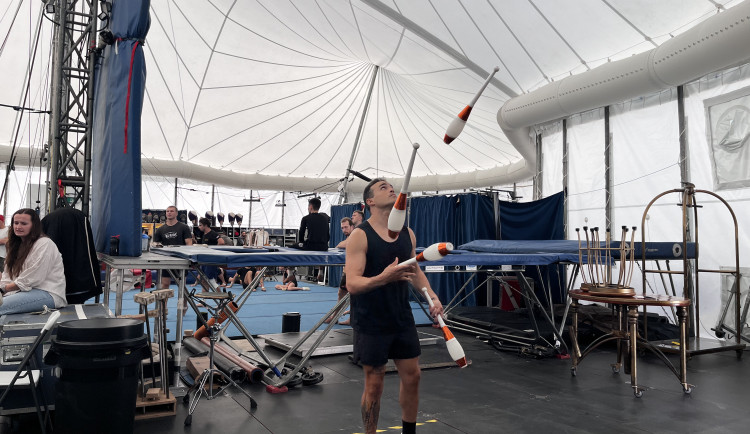 FOTOGALERIE: Nahlédněte do zákulisí Cirque de Soleil