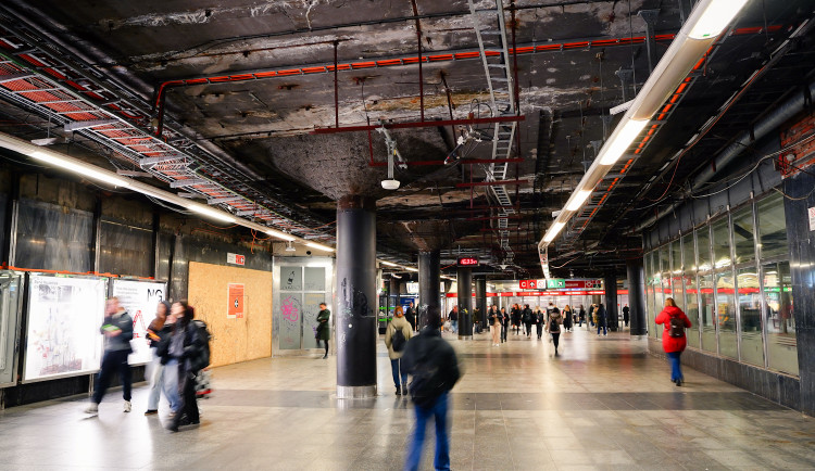 FOTOGALERIE: Rekonstrukce stanice Muzeum