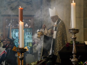 FOTOGALERIE: Pohřeb kardinála Dominika Duky