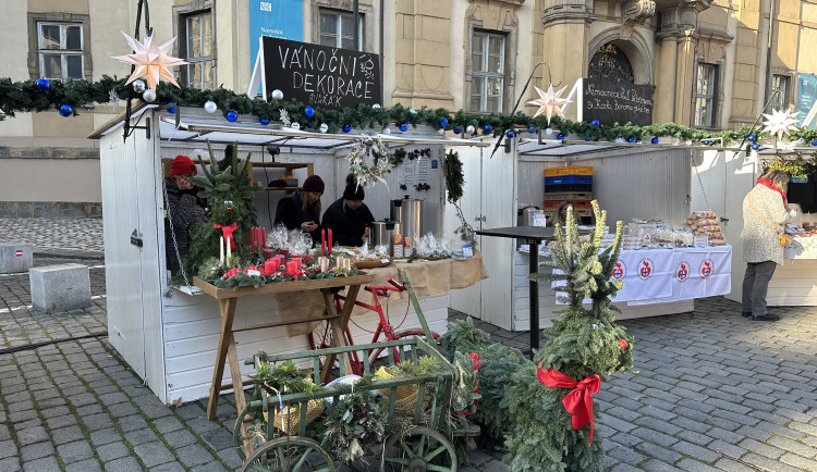 FOTOGALERIE: Vánoční trhy na Mariánském náměstí