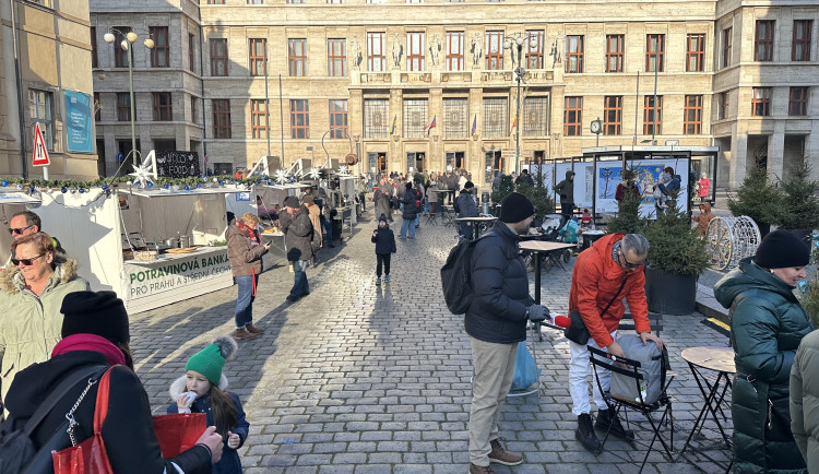 FOTOGALERIE: Vánoční trhy na Mariánském náměstí