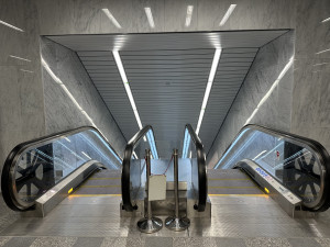 FOTOGALERIE: Stanice metra Pankrác po rekonstrukci