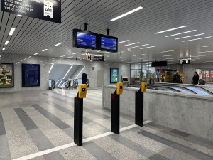 FOTOGALERIE: Stanice metra Pankrác po rekonstrukci