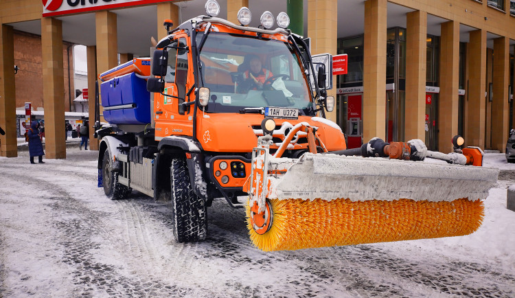 FOTOGALERIE: Zasněžená Praha