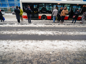 FOTOGALERIE: Zasněžená Praha