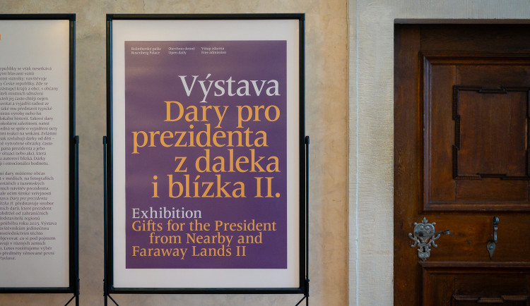 FOTOGALERIE: Výstava prezidentských darů
