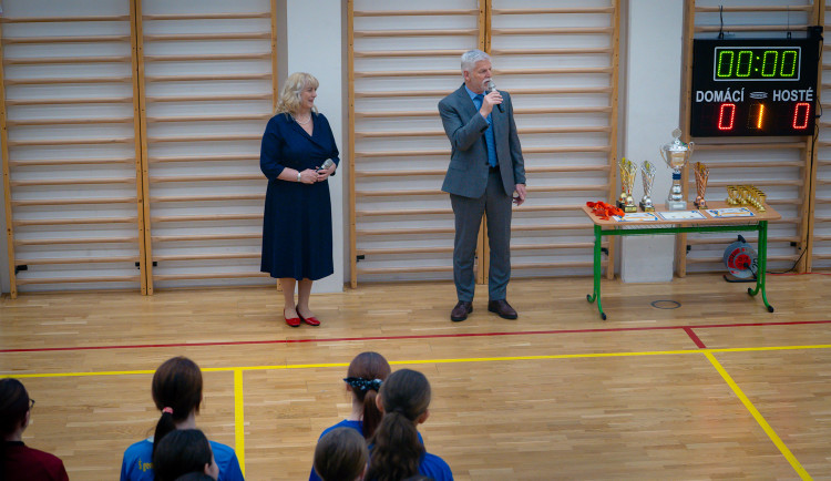 FOTOGALERIE: Návštěva prezidenta Pavla na ZŠ Generála Františka Fajtla