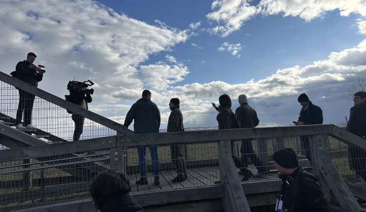 FOTOGALERIE: S prezidentem na vycházce