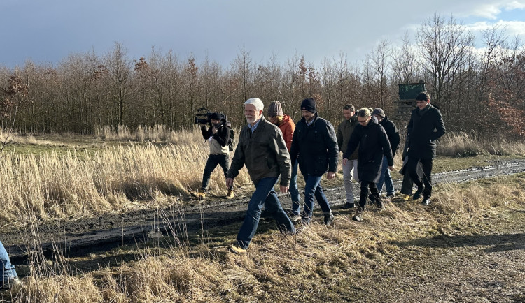 FOTOGALERIE: S prezidentem na vycházce