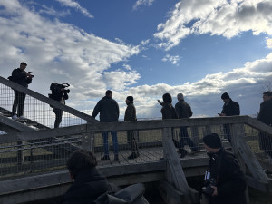 FOTOGALERIE: S prezidentem na vycházce