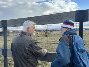FOTOGALERIE: S prezidentem na vycházce