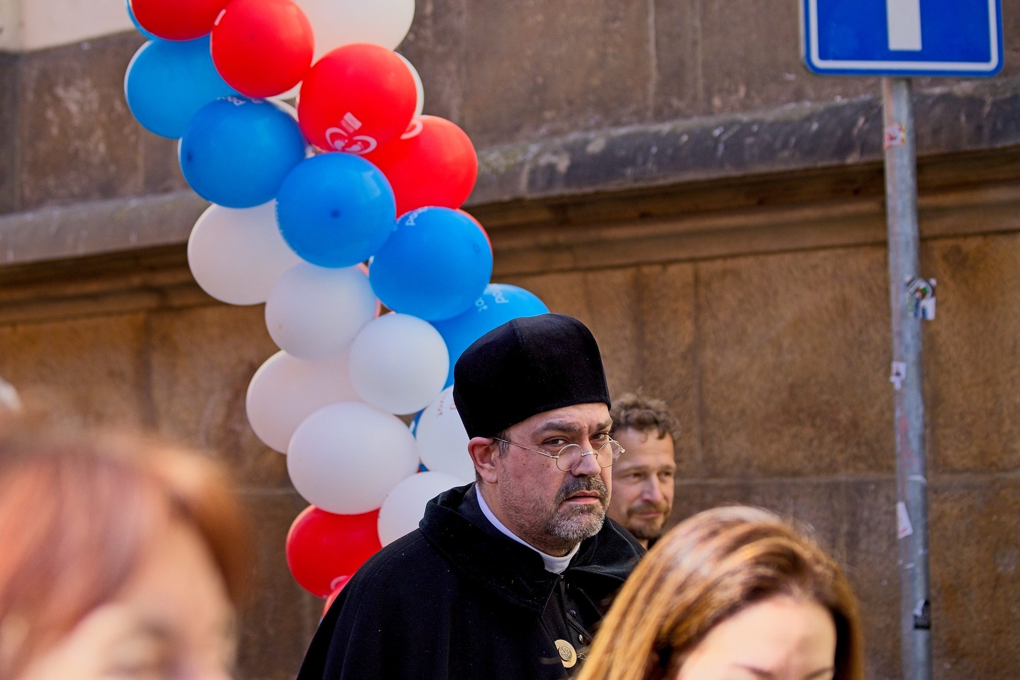 FOTOGALERIE: Kočárky i klepeta. Pochod pro život měl v Praze divoký průběh