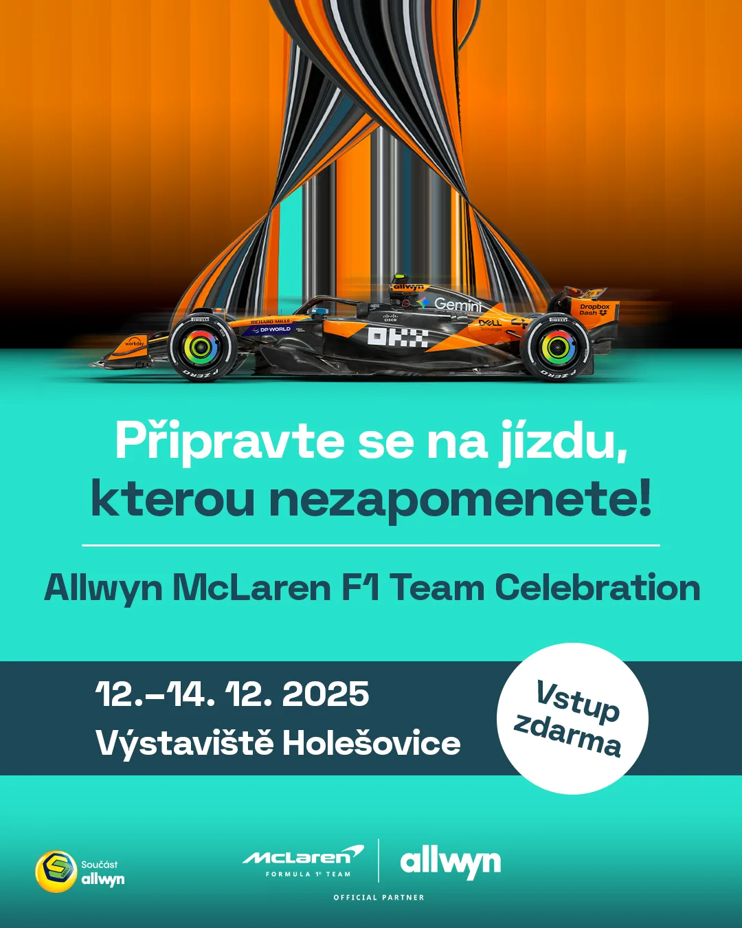 Formule 1 v Praze zdarma