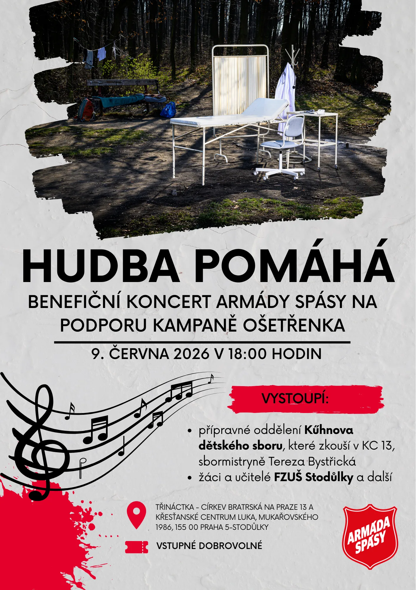 Hudba pomáhá