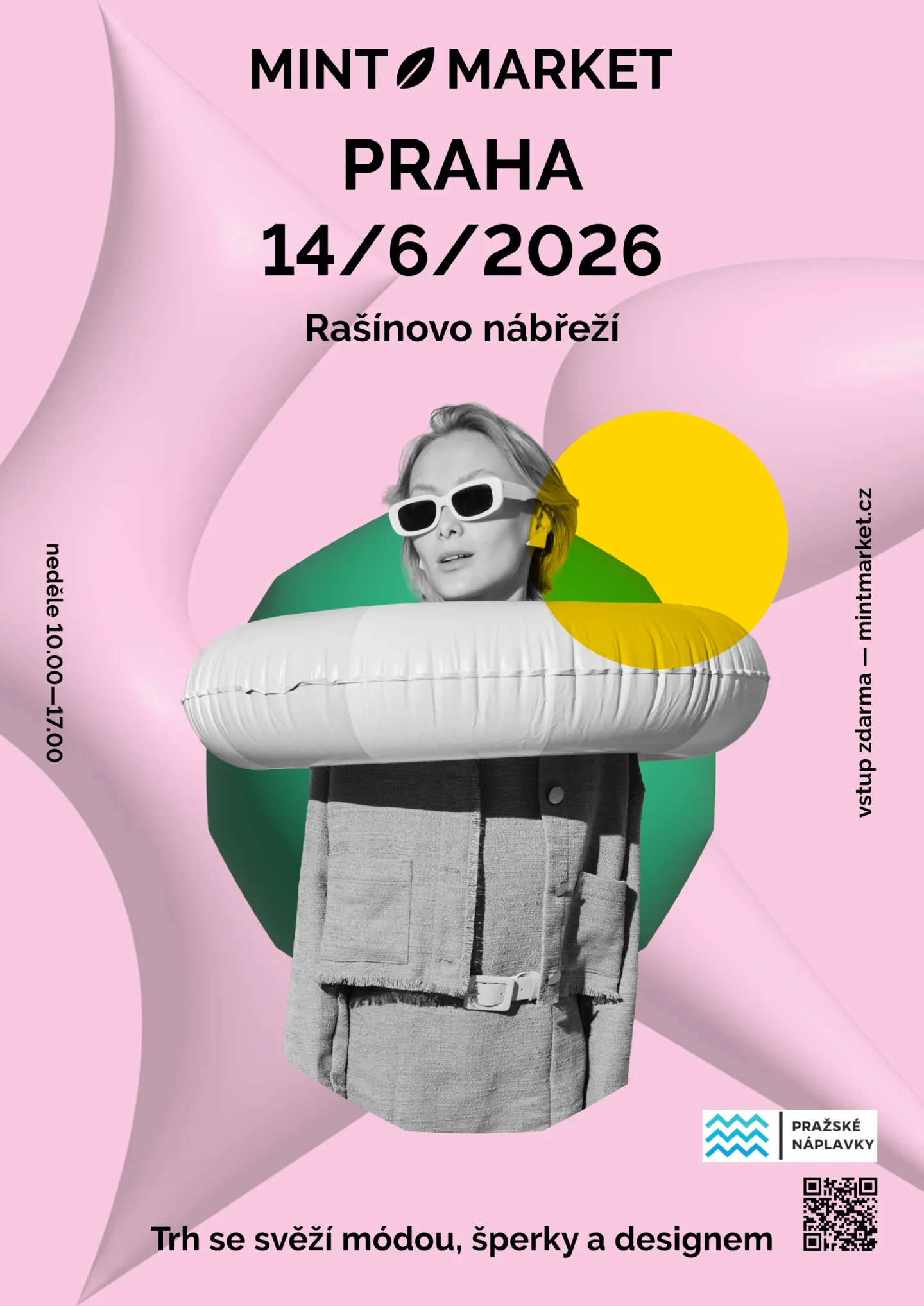 Designové trhy MINT Market na Rašínově nábřeží