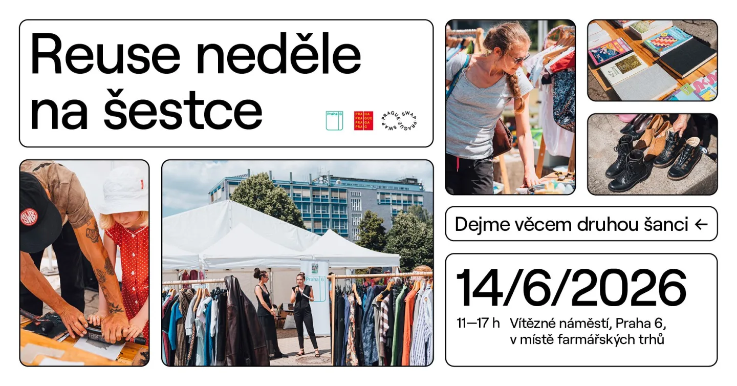 Dejme věcem druhou šanci: 4. ročník výměnné reuse neděle na Šestce