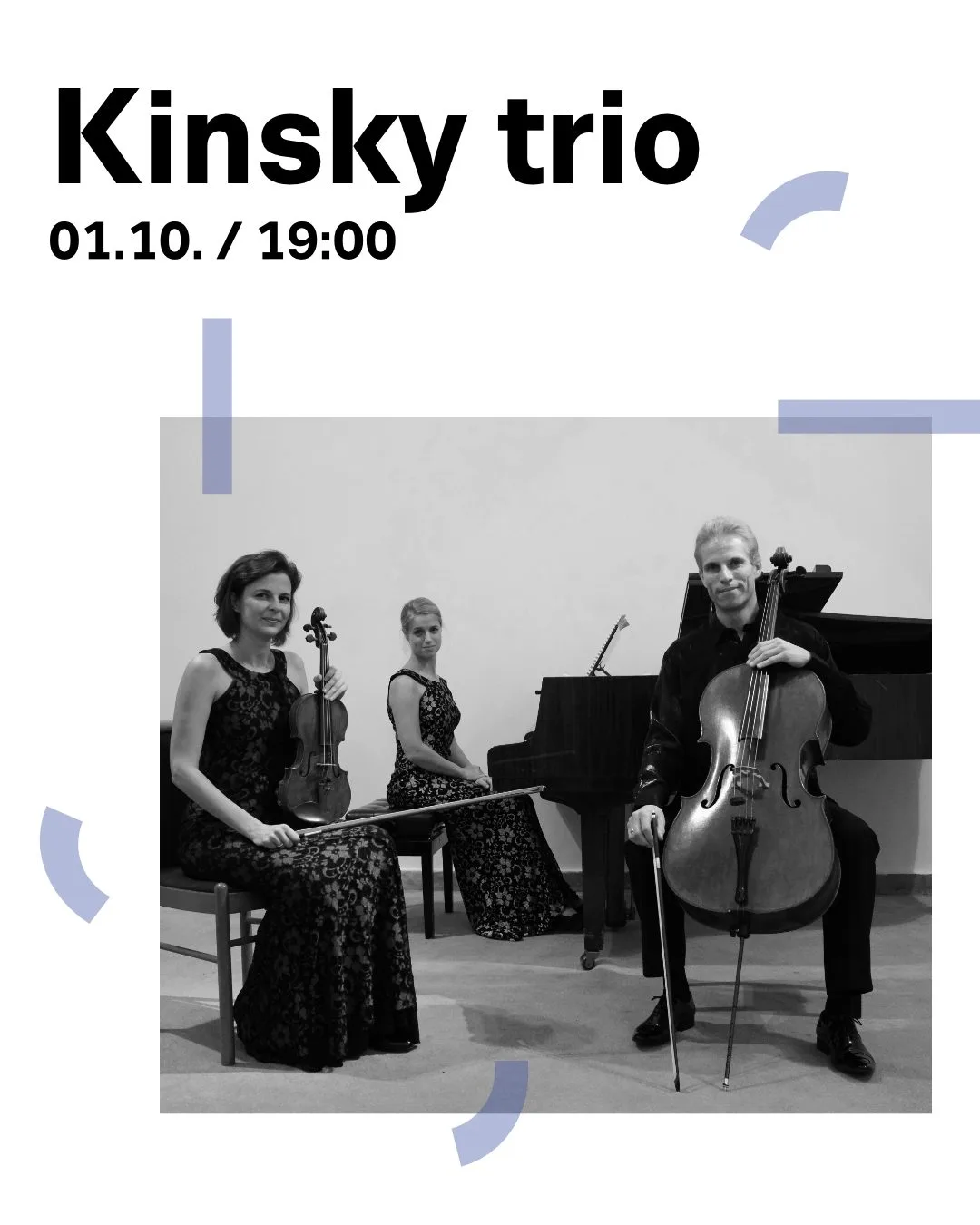 Kinsky Trio Prague - zahajovací koncert Šest na Pětce