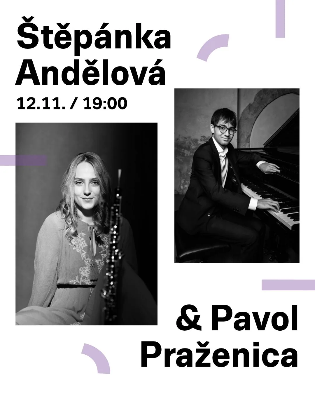 Recitál Štěpánka Andělová - čtvrtý koncert Šest na Pětce