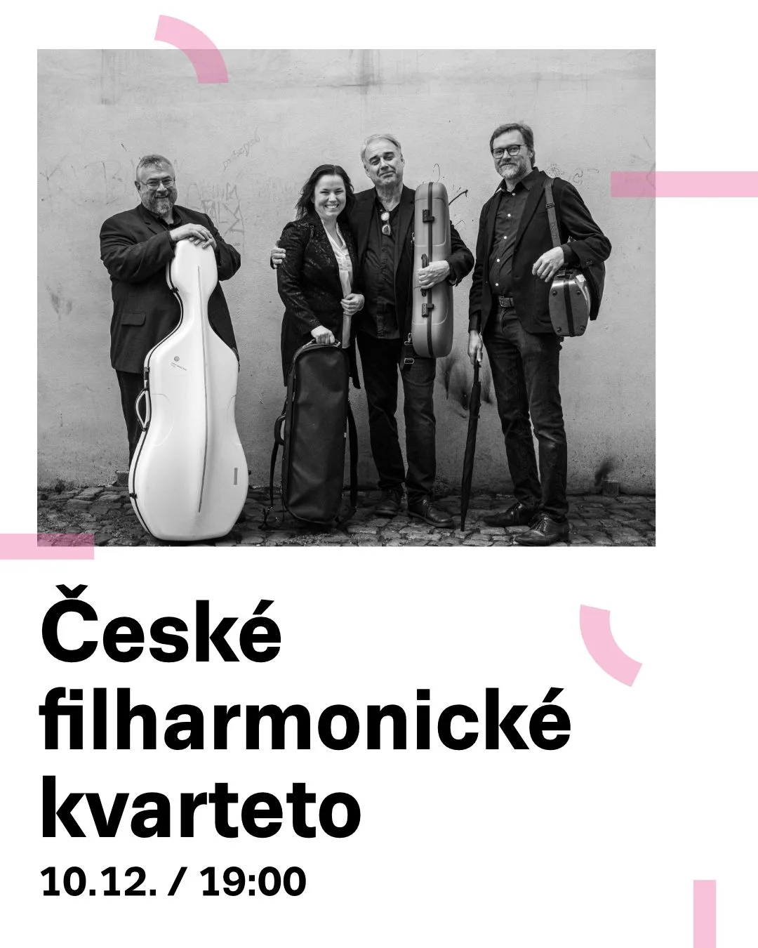 ČESKÉ FILHARMONICKÉ KVARTETO - závěrečný koncert Šest na Pětce
