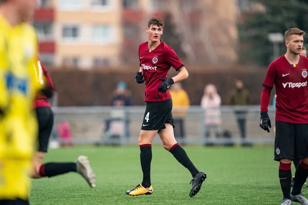 fotbal, Sparta, posila Lukáš Hušek