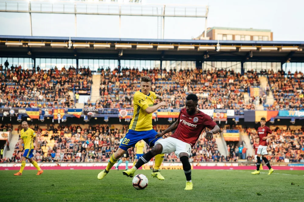 Sparta remízovala se Zlínem 2:2.