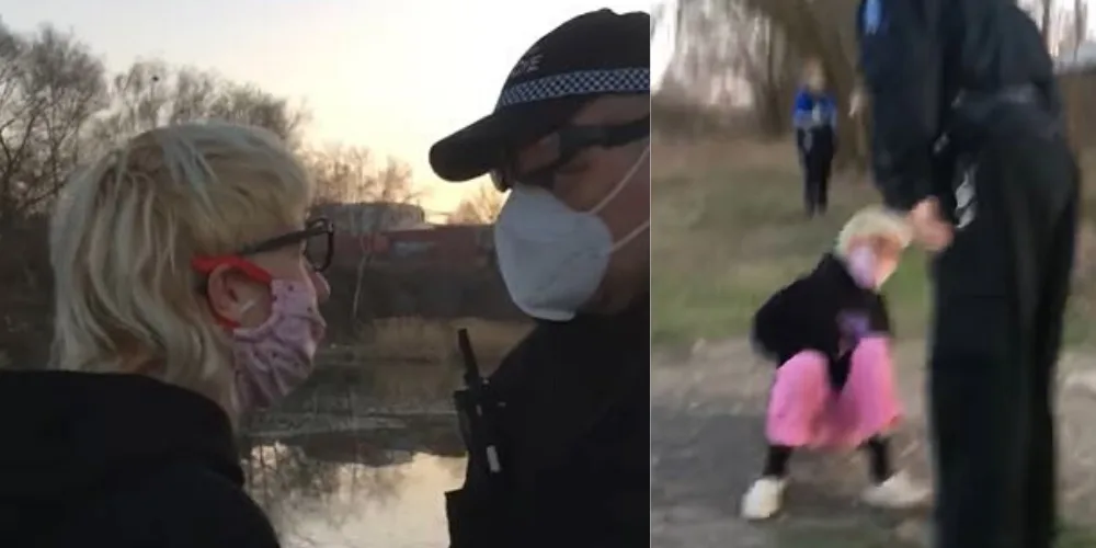 VIDEO: Facka od měšťáka. Video, ve kterém pražský strážník napadl ženu, se šíří internetem