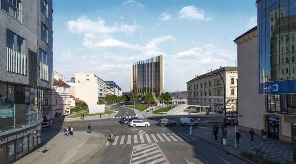 VIZUALIZACE: Masaryk Centre 1 získalo územní rozhodnutí. Podívejte se, jak má vypadat
