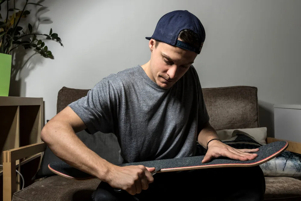 Maxim Habanec je nejznámější český skateboardista.